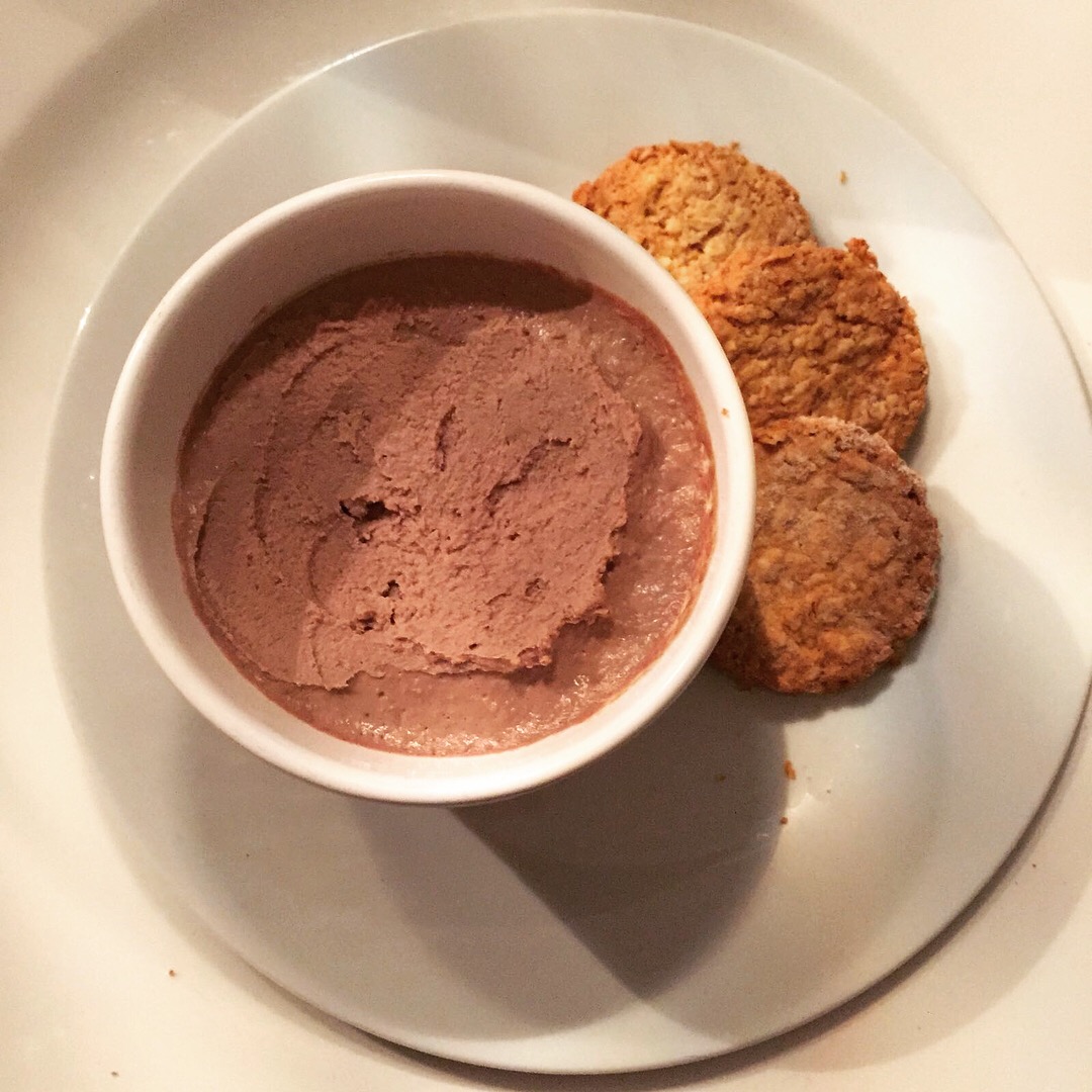 Chicken Liver Pate, Homemade Oatcakes, Red Onion Marmalade