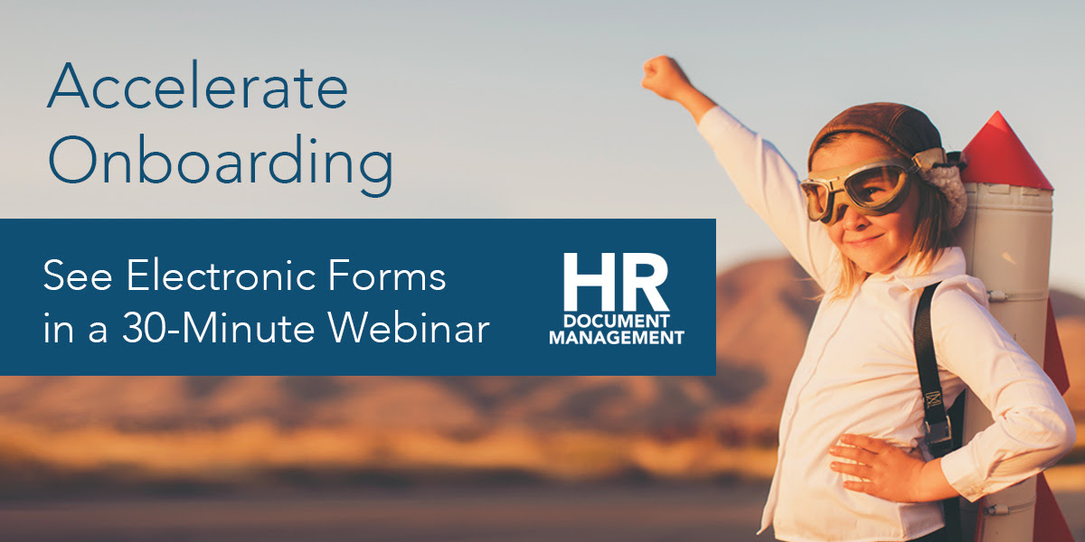 Webinar Accelerate Onboarding in HR with Electronic Forms Document