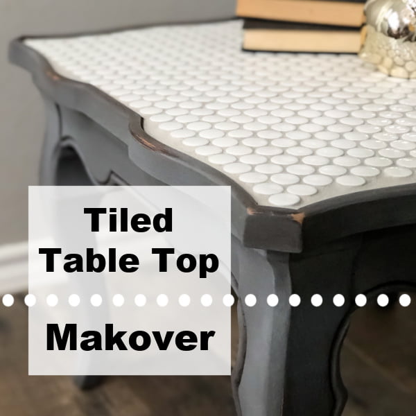 Tiled Table Top Makeover Do Dodson Designs