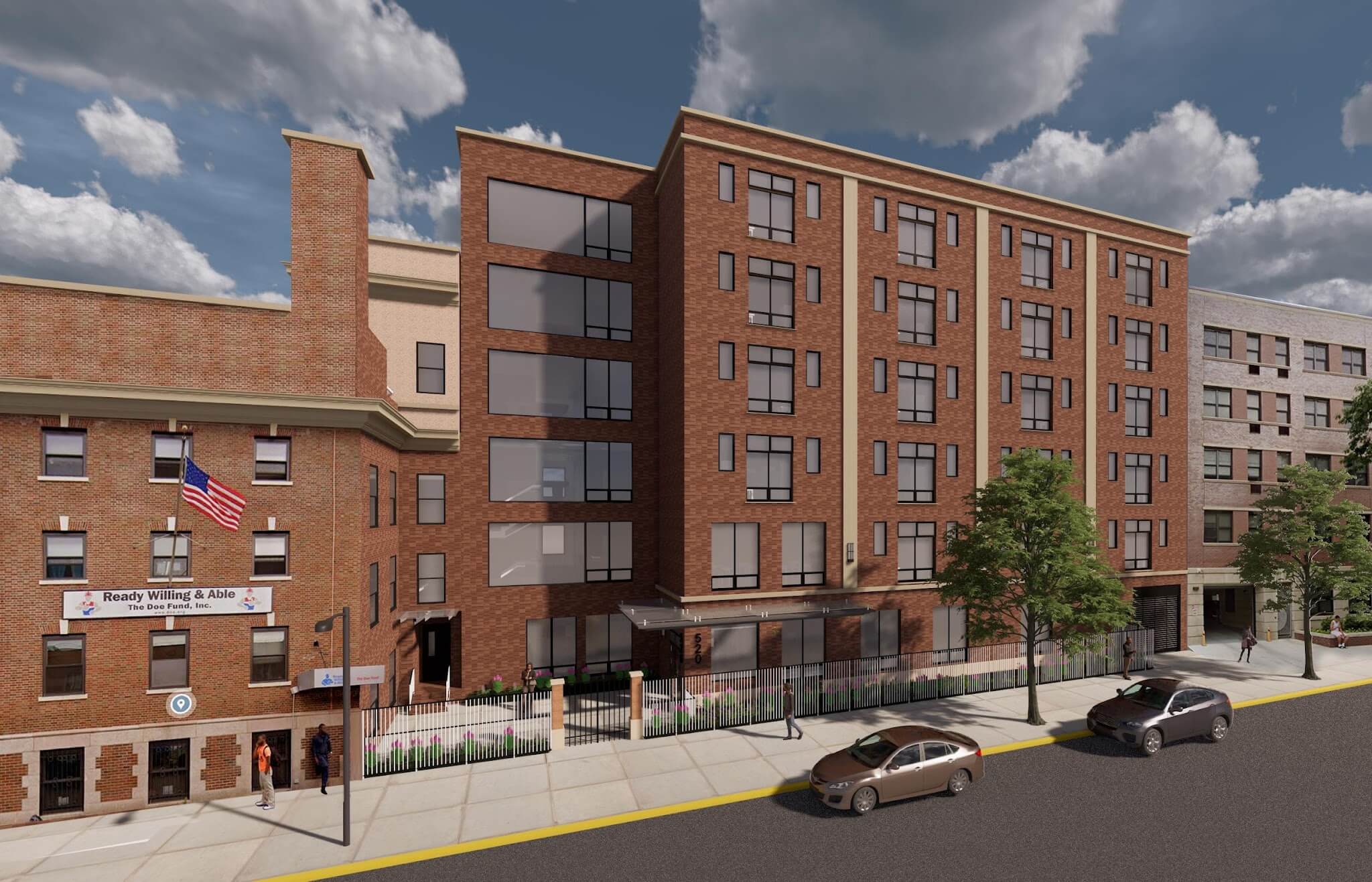 510 Gates Avenue Updated Rendering The Doe Fund