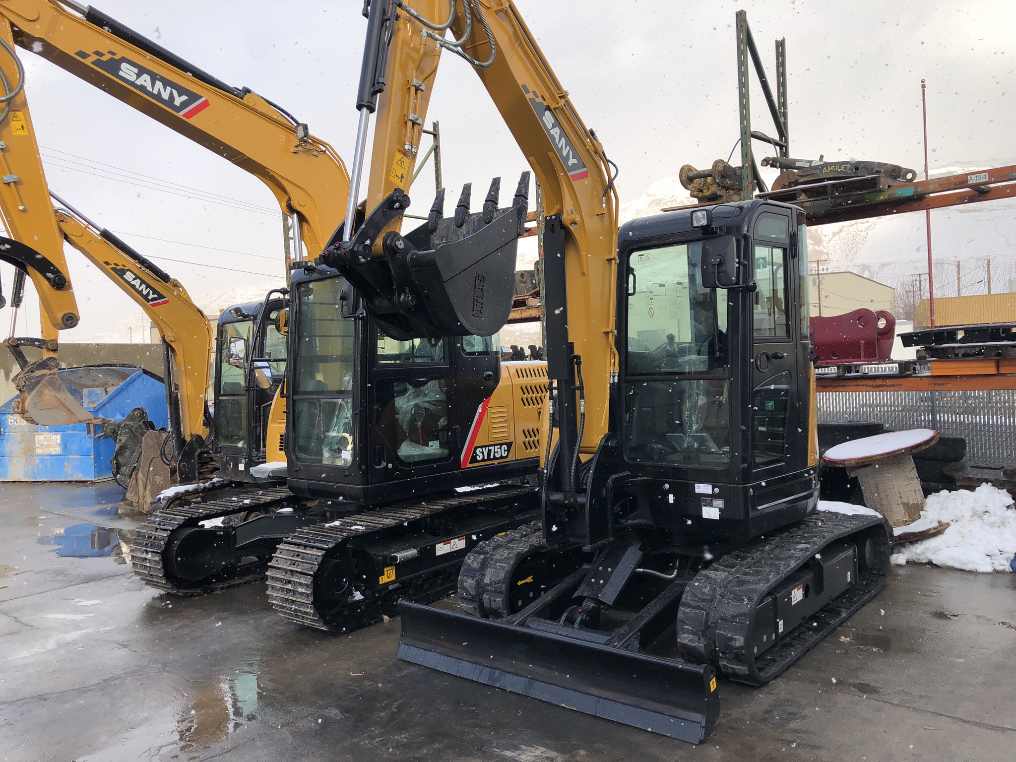 SANY SY35U Mini Excavator Utah, Nevada, Idaho Dogface Equipment