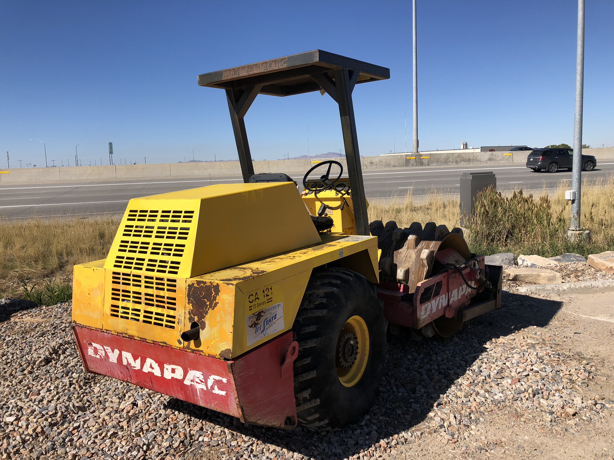 CA121 66" Sheep Foot's Compactor Dogface Heavy Equipment Sales Dogface Heavy Equipment Sales