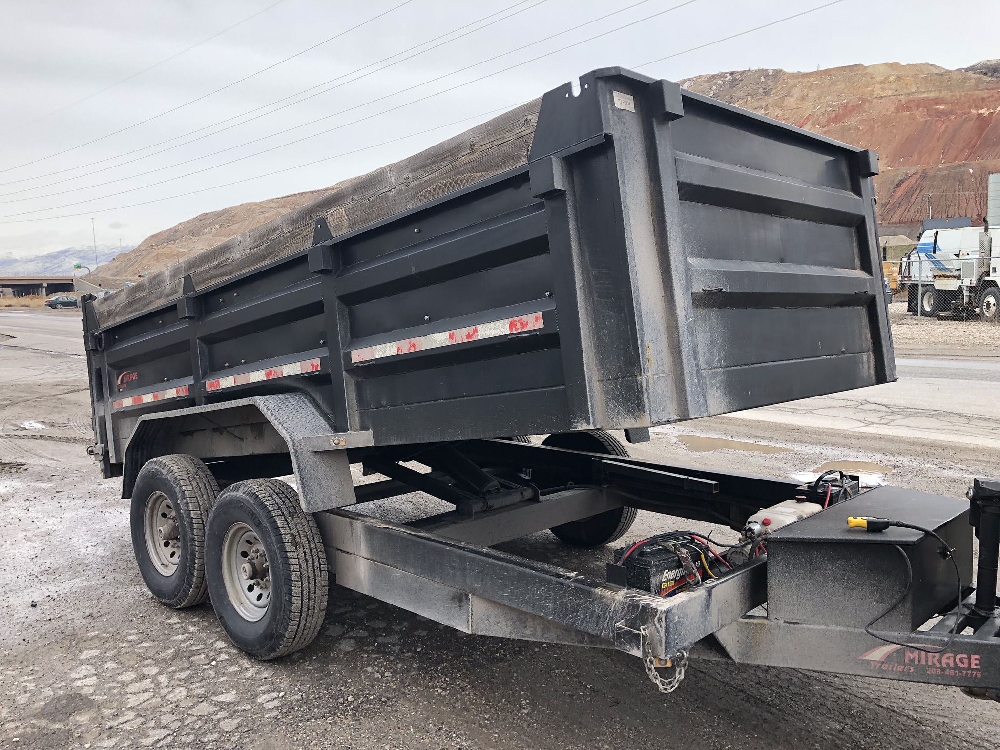 10,000 LBS. DUMP TRAILER Dogface Heavy Equipment Sales Dogface