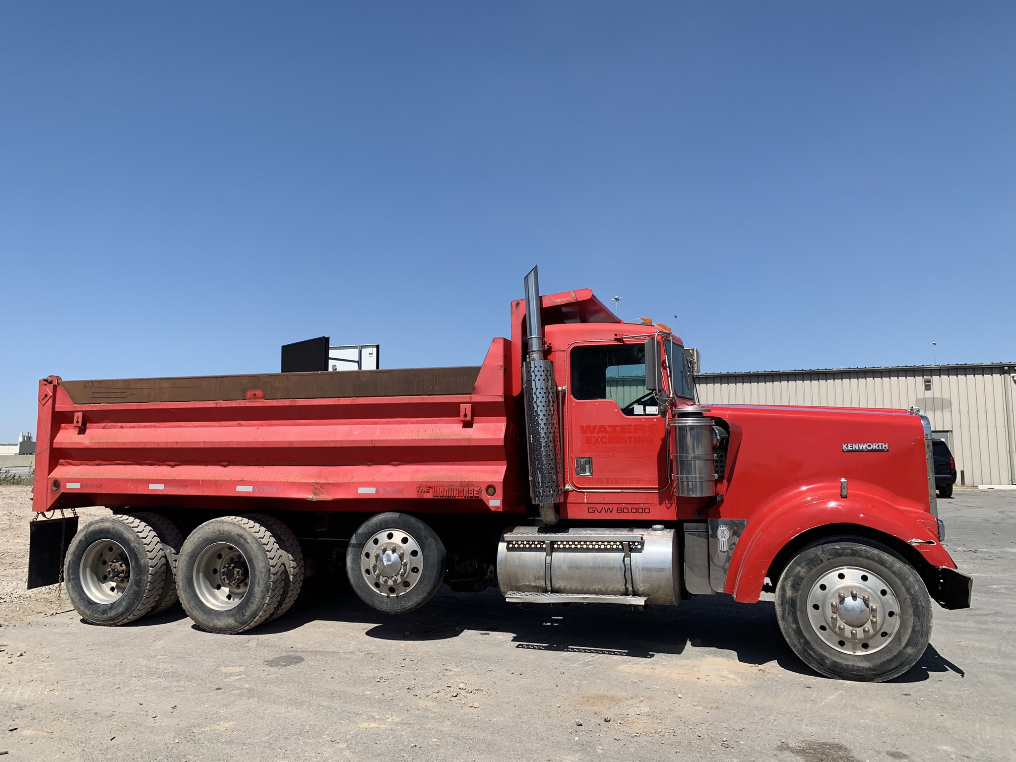 W900 4 AXLE DUMP TRUCK Dogface Heavy Equipment Sales Dogface Heavy