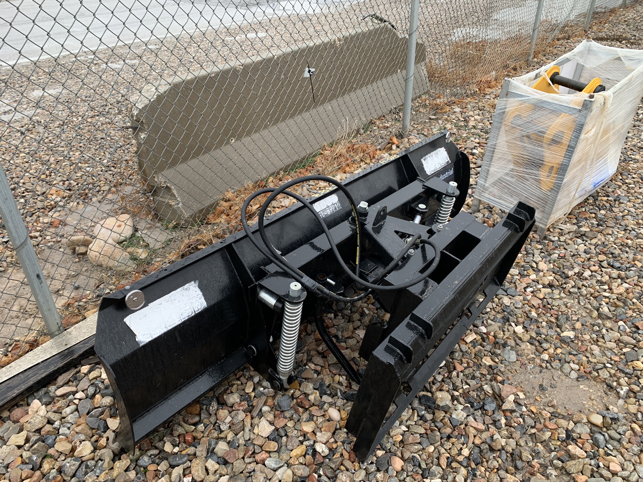 Skid Steer Snow Plow Dogface Heavy Equipment Sales Dogface Heavy