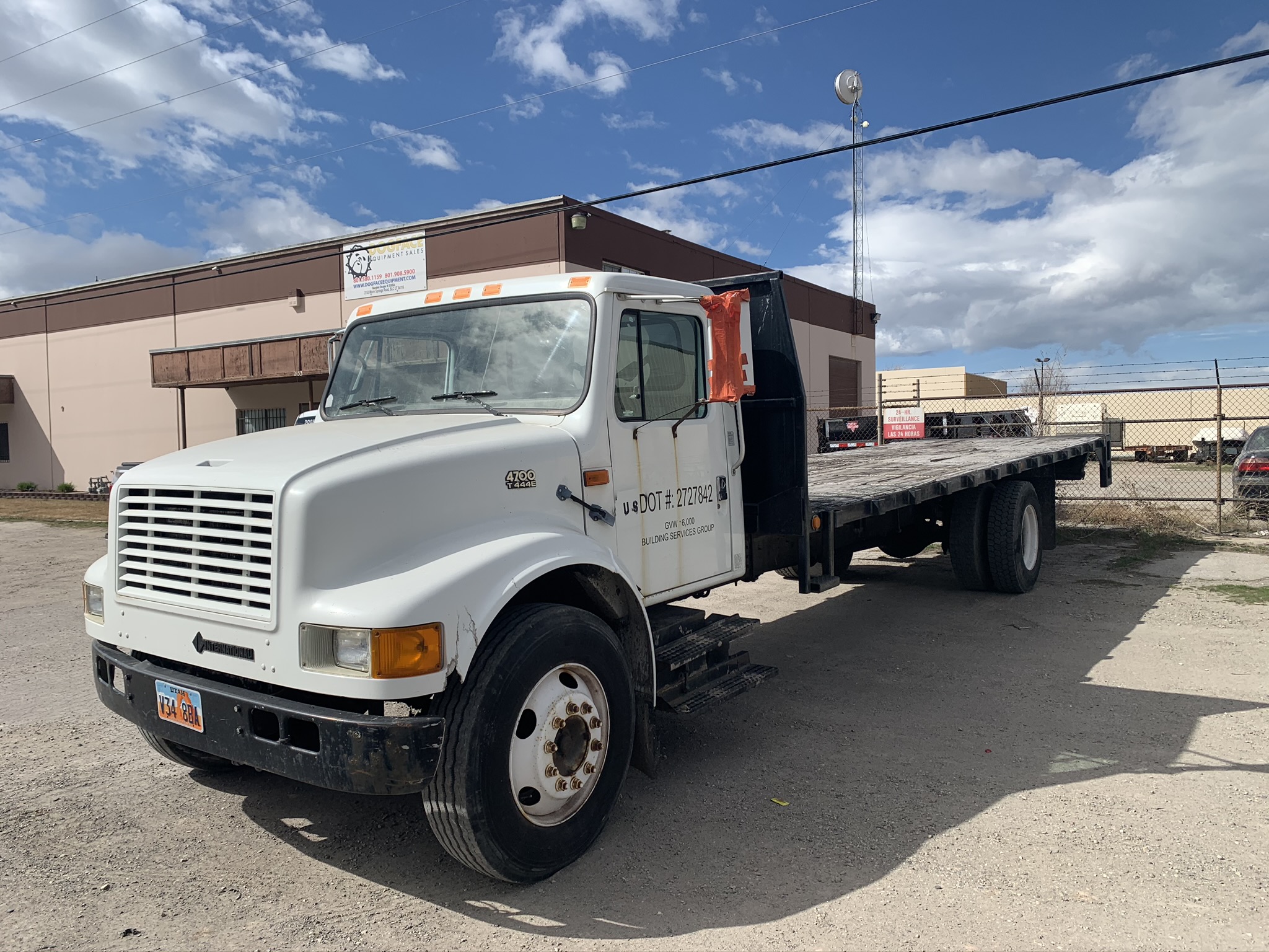 4700 4X2 FLAT BED TRUCK Dogface Heavy Equipment Sales Dogface Heavy