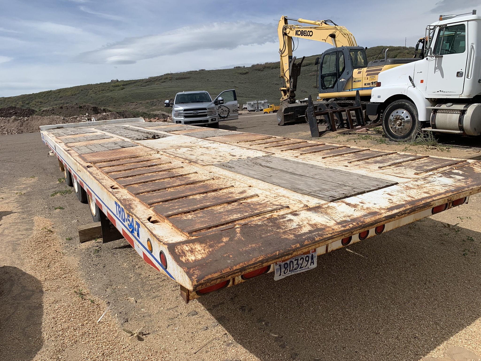 TRD54T 30 TON TILT DECK TRAILER Dogface Heavy Equipment Sales