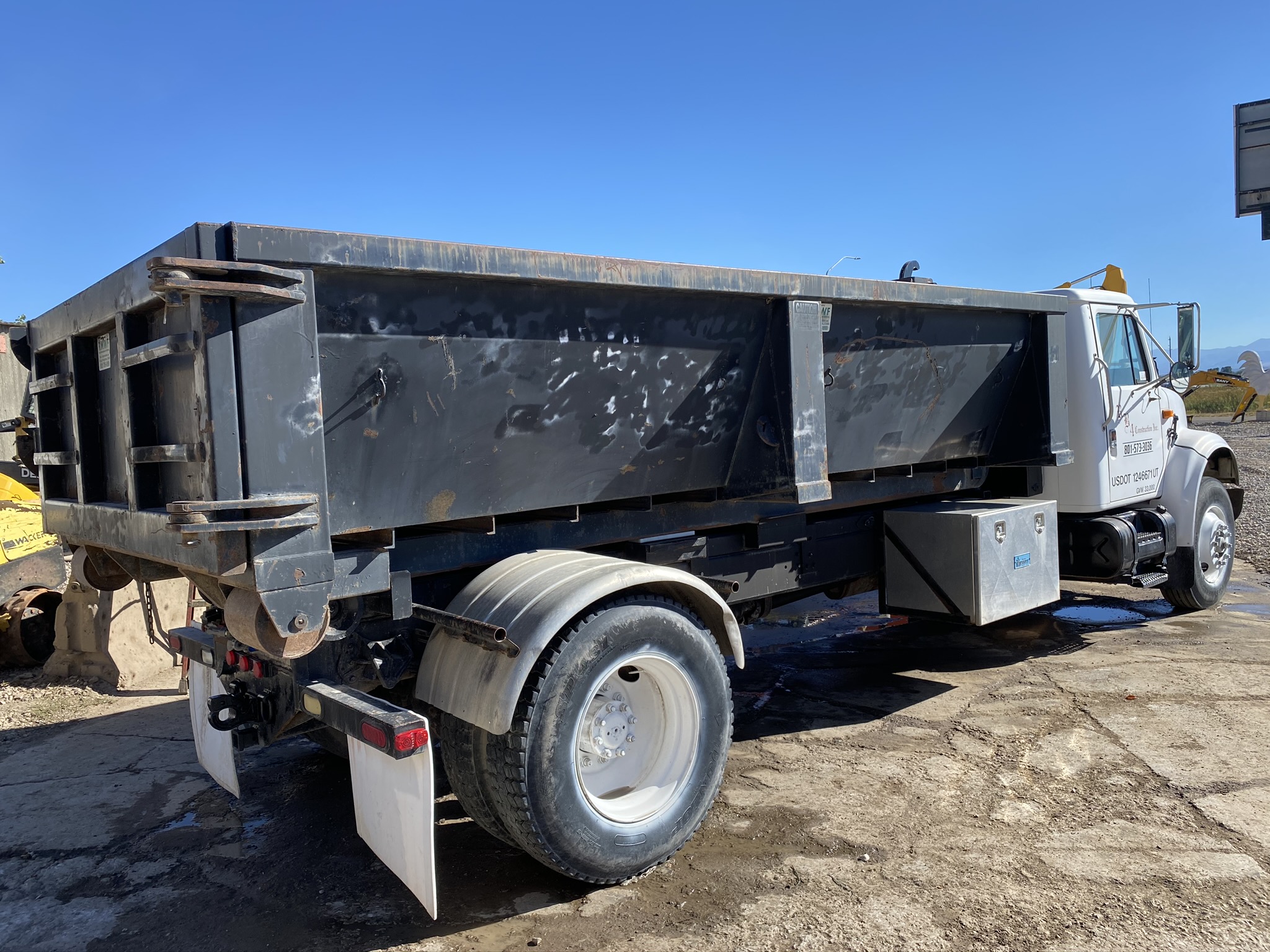 4900 DUMPSTER TRUCK Dogface Heavy Equipment Sales Dogface Heavy