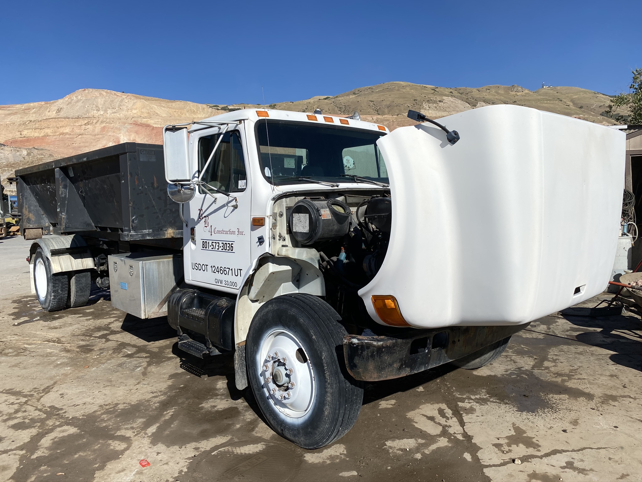 4900 DUMPSTER TRUCK Dogface Heavy Equipment Sales Dogface Heavy