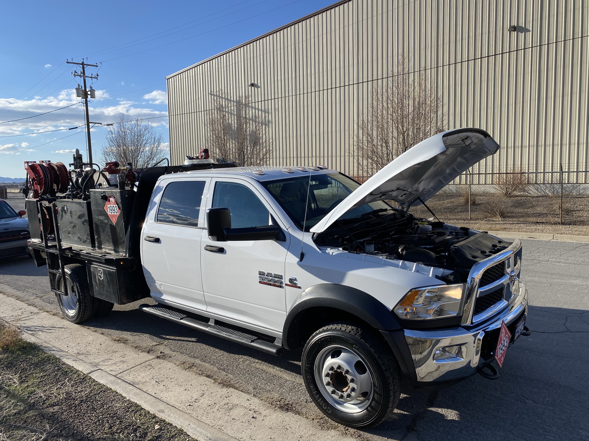 5500 FLATBED SERVICE TRUCK Dogface Heavy Equipment Sales Dogface