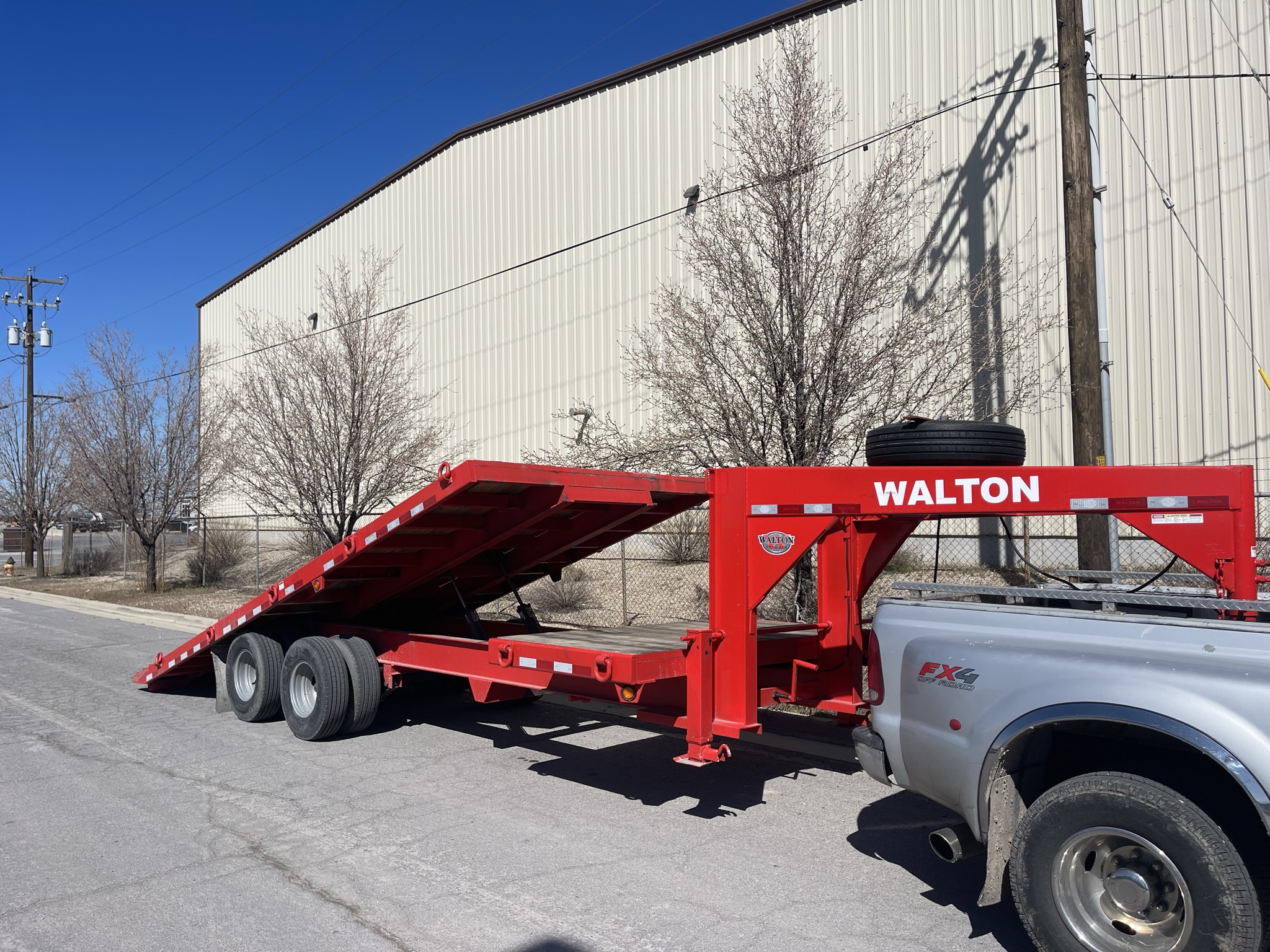 24000 POUND TILT DECK GOOSE NECK TRAILER Dogface Heavy Equipment Sales Dogface Heavy
