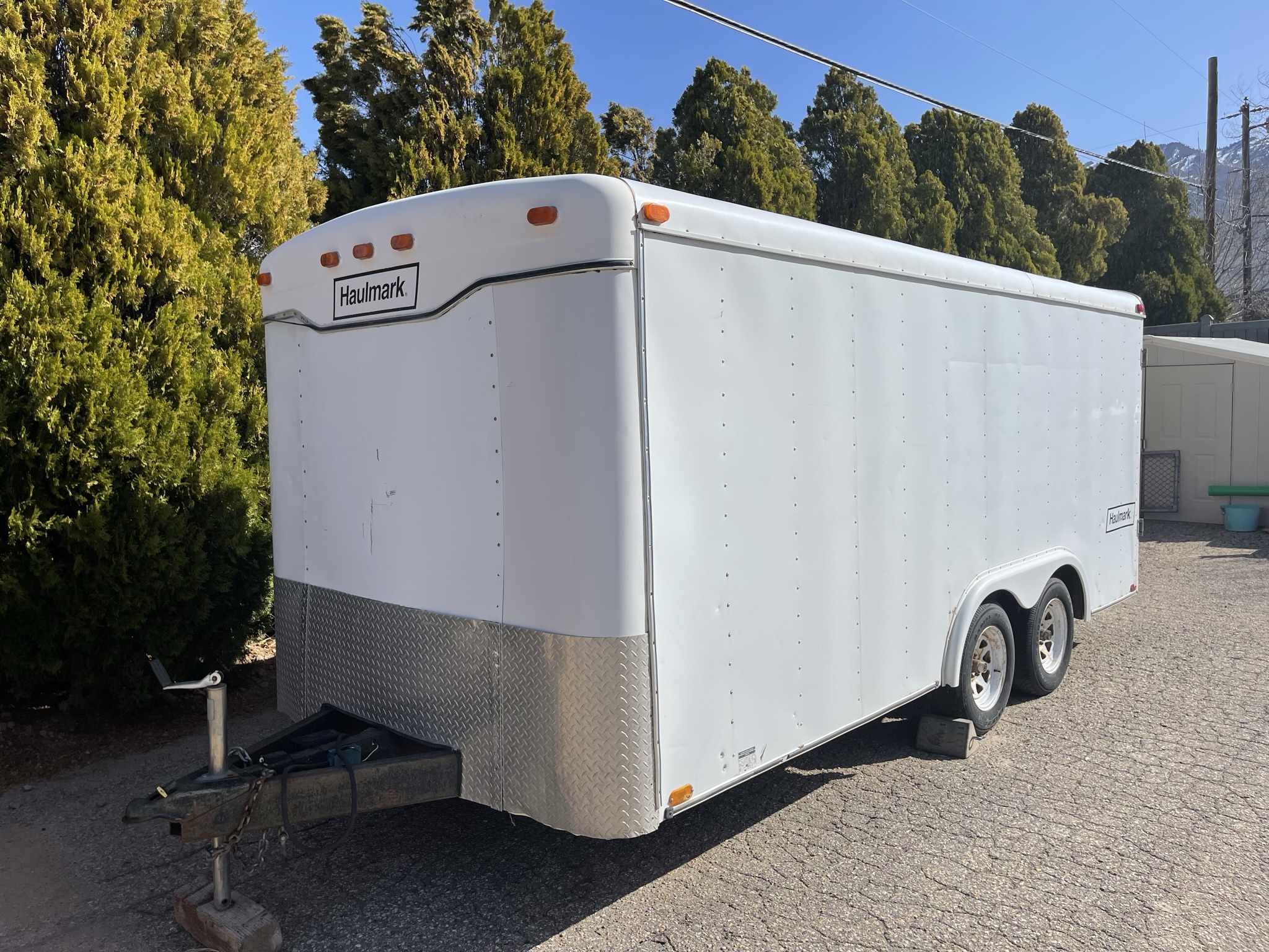 18' BOX STORAGE TRAILER Dogface Heavy Equipment Sales Dogface Heavy