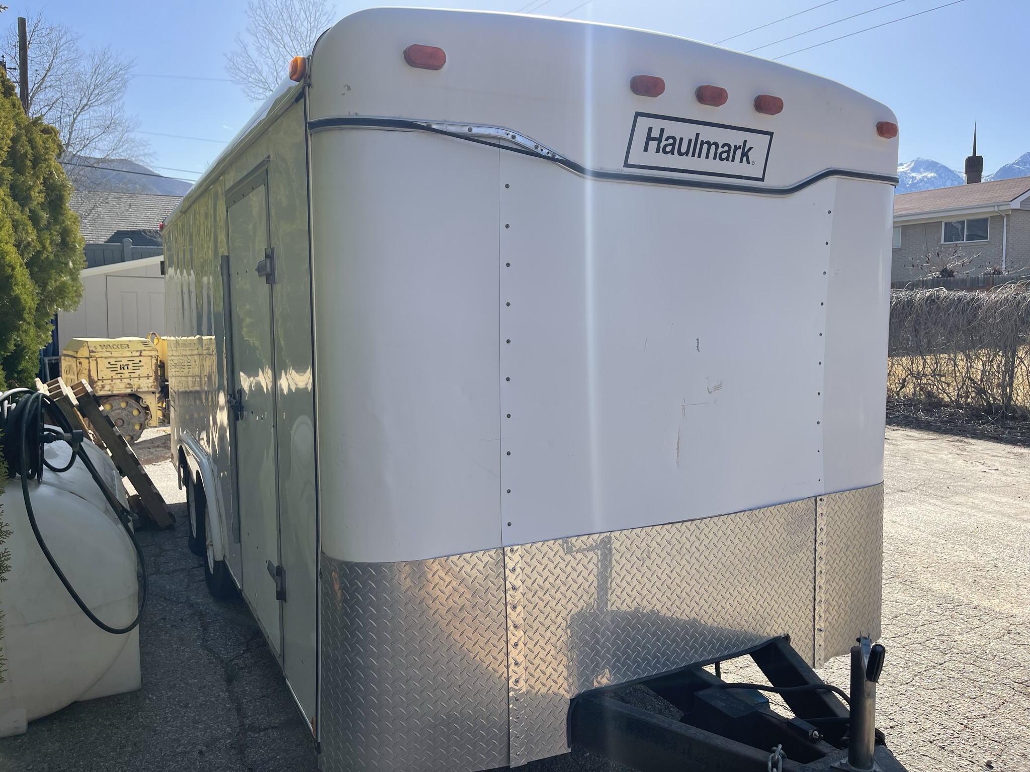 18' BOX STORAGE TRAILER Dogface Heavy Equipment Sales Dogface Heavy