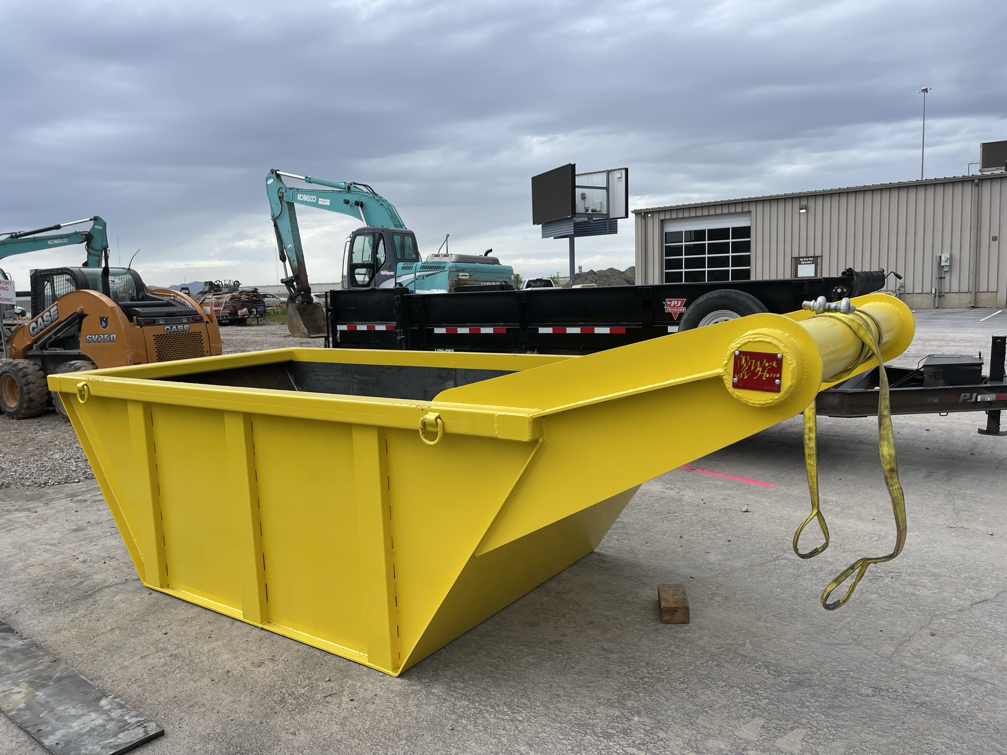 5 YARD GRAVEL SAVER BOX Dogface Heavy Equipment Sales Dogface Heavy