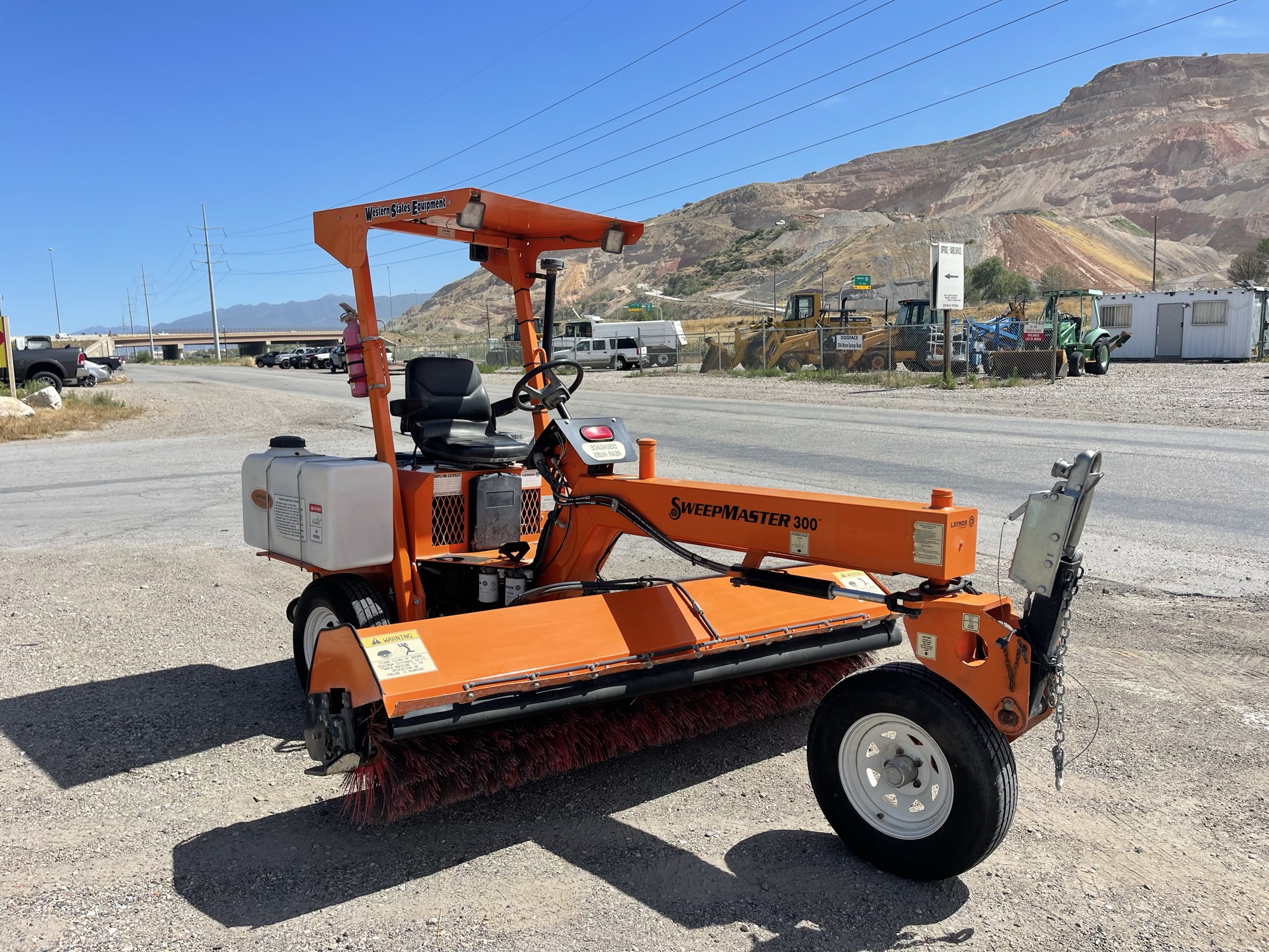 SWEEPMASTER 300 SWEEPER MACHINE Dogface Heavy Equipment Sales
