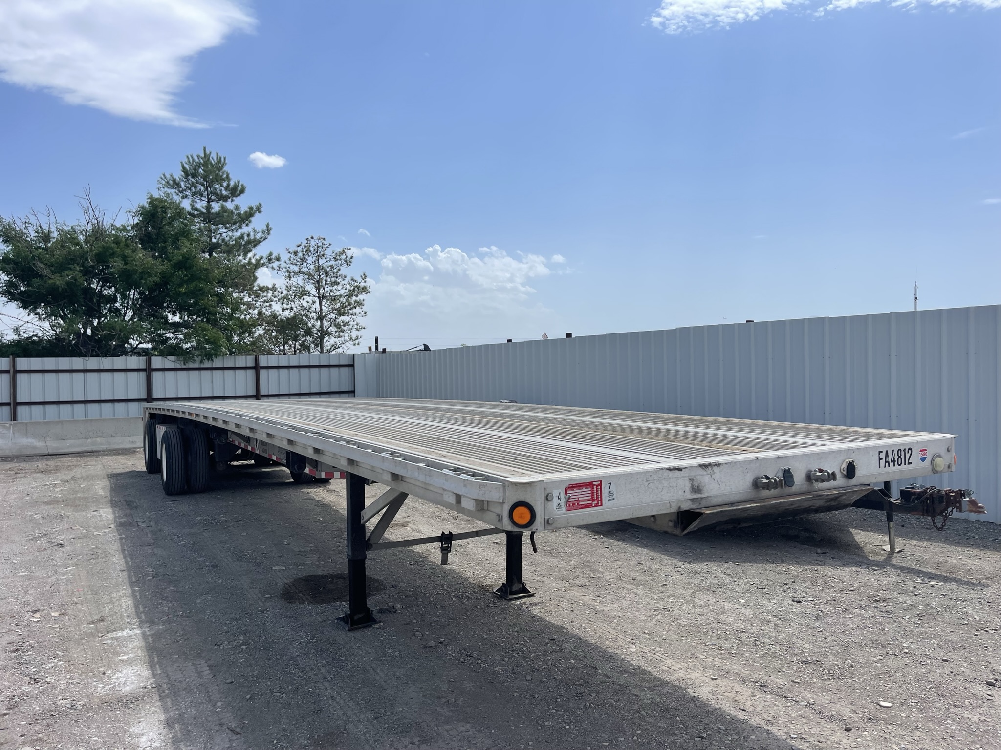 48 BY 102 FLATBED TRAILER Dogface Heavy Equipment Sales Dogface