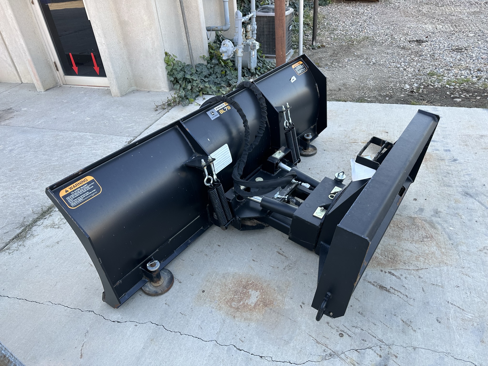 BL7B SKID STEER SNOWPLOW Dogface Heavy Equipment Sales Dogface