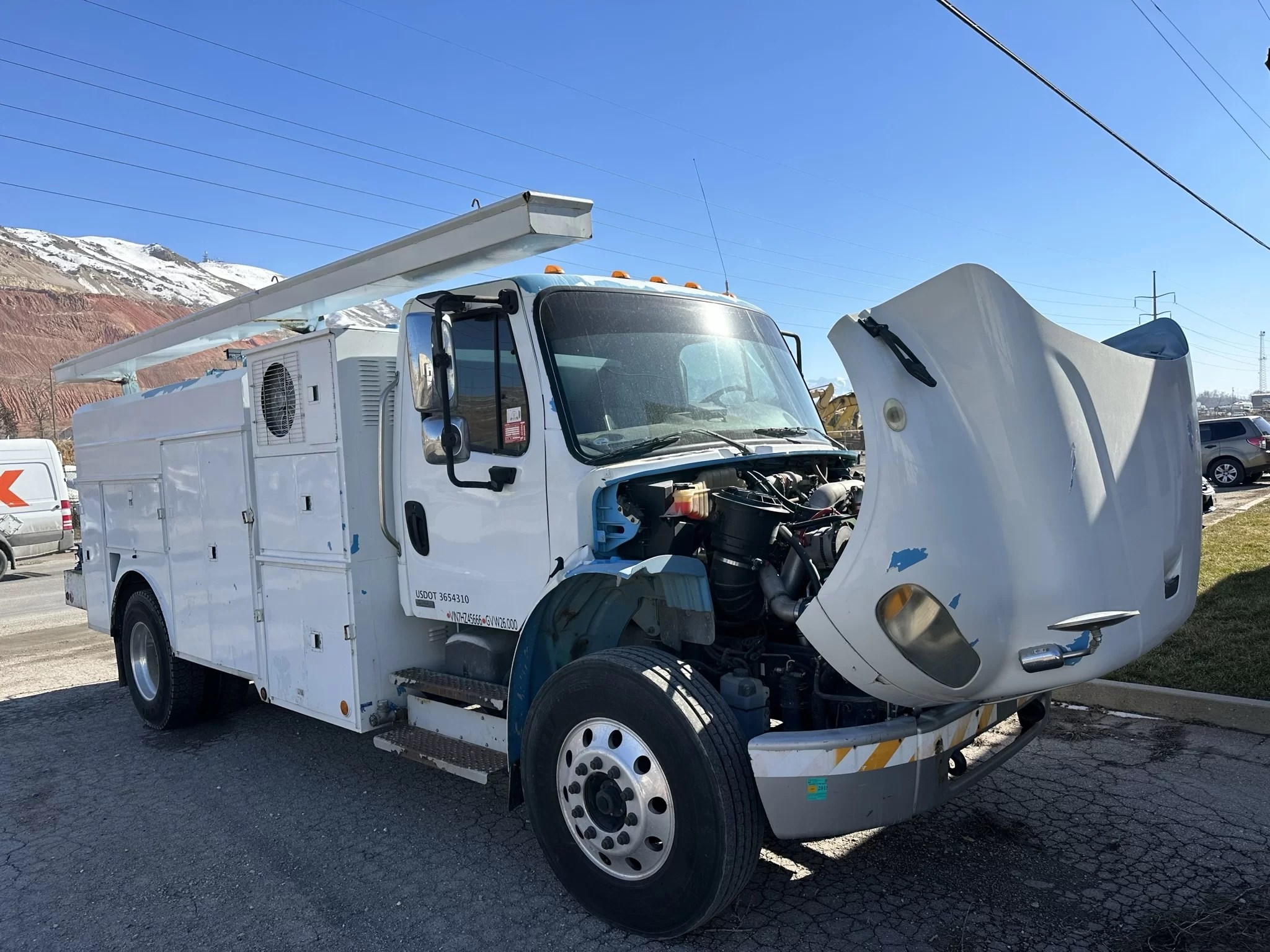 UTILITY PROPANE SERVICE TRUCK Dogface Heavy Equipment Sales Dogface