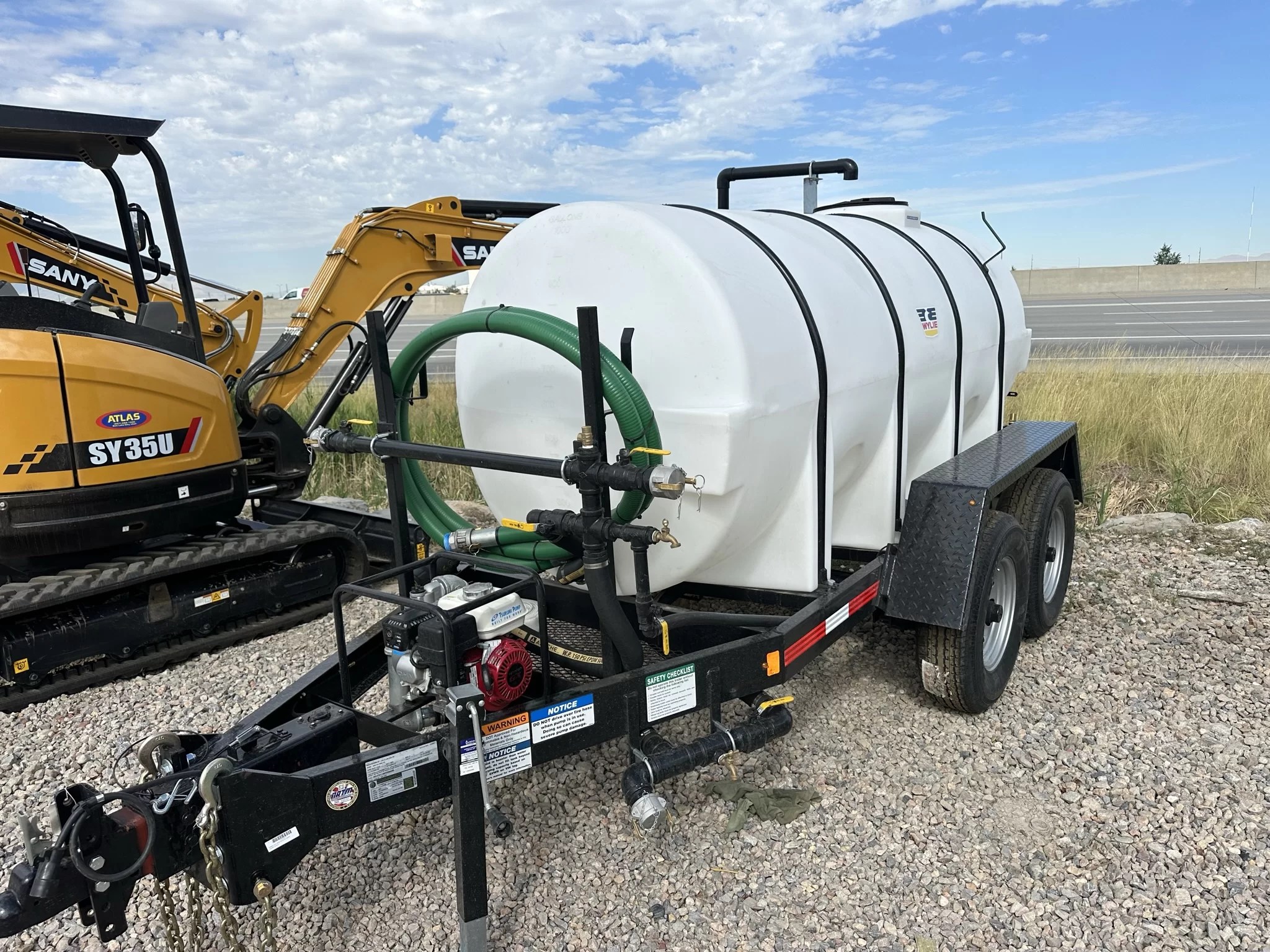Wylie Water Trailer Utah, Nevada, Idaho Dogface Equipment Dogface