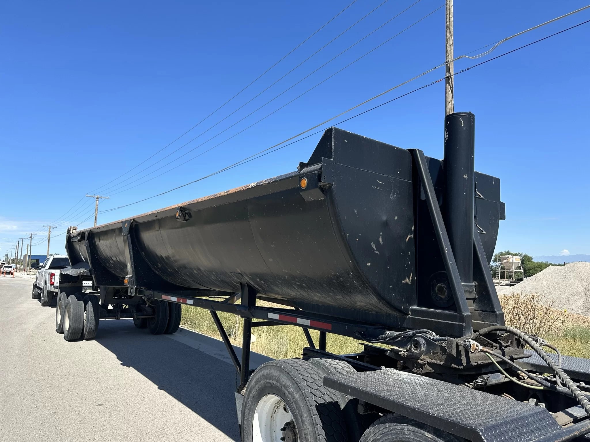 32′ END DUMP TRAILER Dogface Heavy Equipment Sales Dogface Heavy