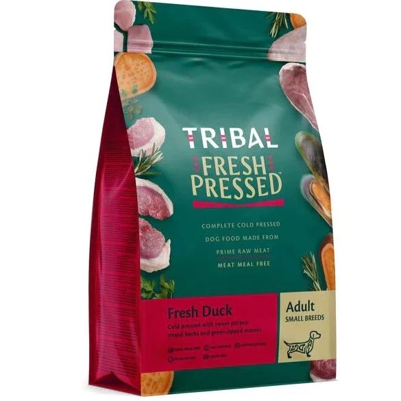Tribal Cold Pressed Small Breed Duck Dog Food DOGHOUSE