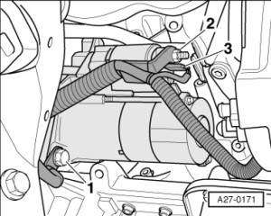 A8 D3 Starter Replacement | Audi