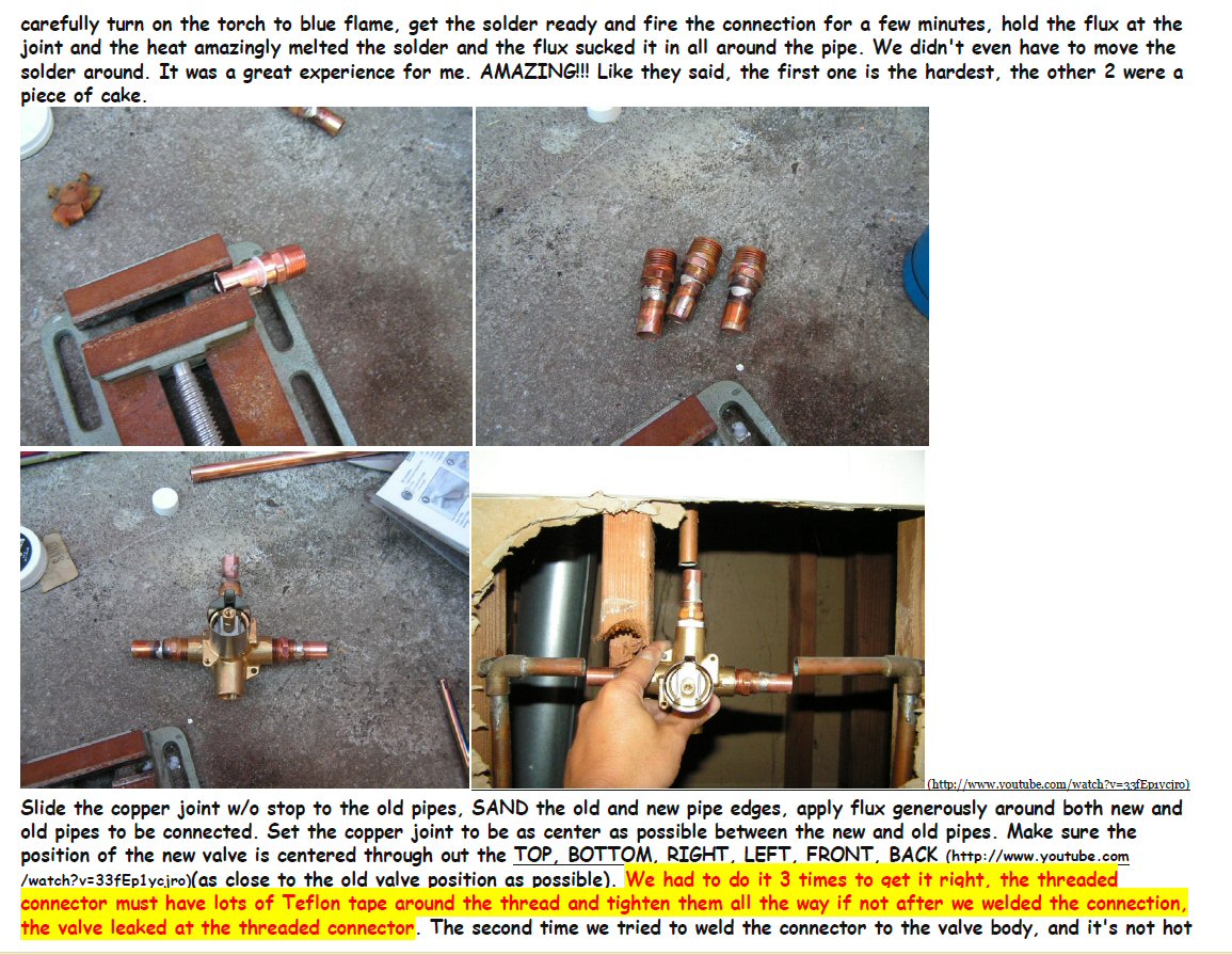 SHOWER VALVE REPLACEMENT Silicon Valley Living