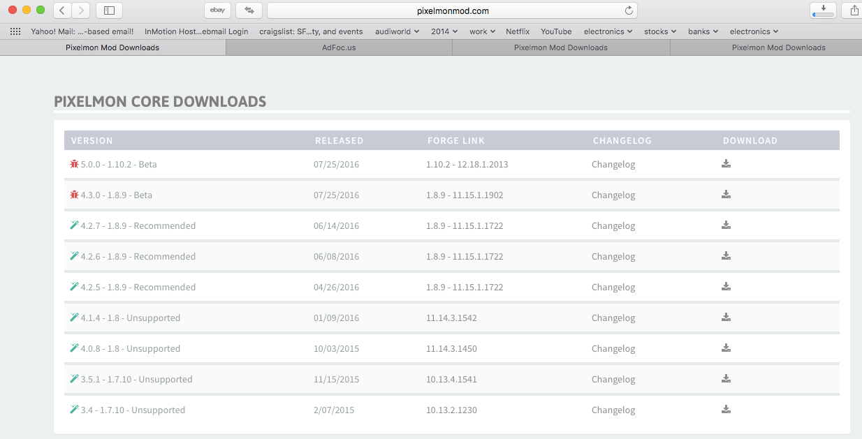 How To Install Pixelmon Mod With Mac OS X El Capitan 10.11.x Techs11