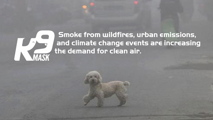 Home Dog Pollution Mask Pet Masks to Protect Animals From Smoke