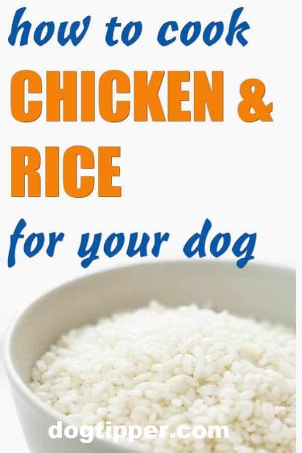 How to Cook Chicken and Rice for Dogs (with EASY Directions!)