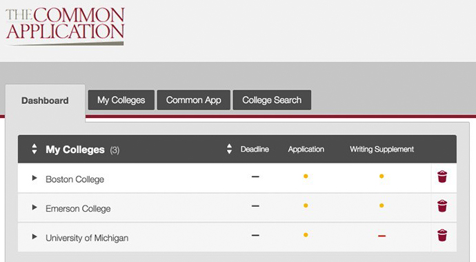 The Common Application Key Updates for 2017 2018 Admission Cycle
