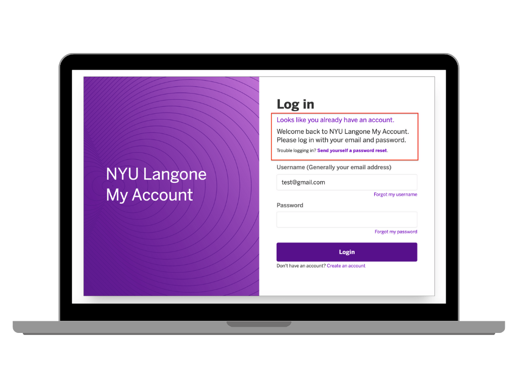 NYU Langone Health My Account Doing Good Digital