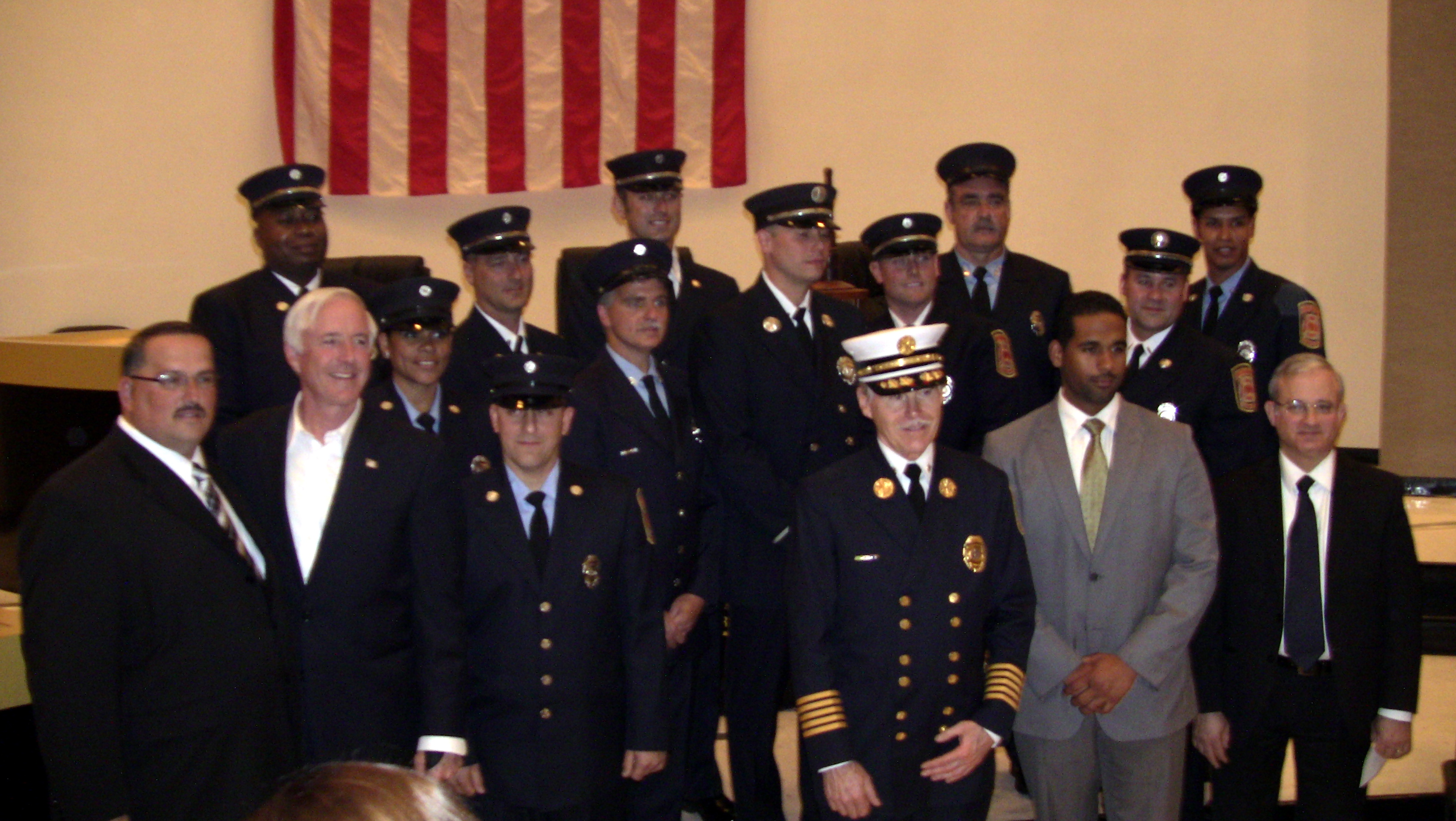 Bridgeport Fire Department Promotions 2013