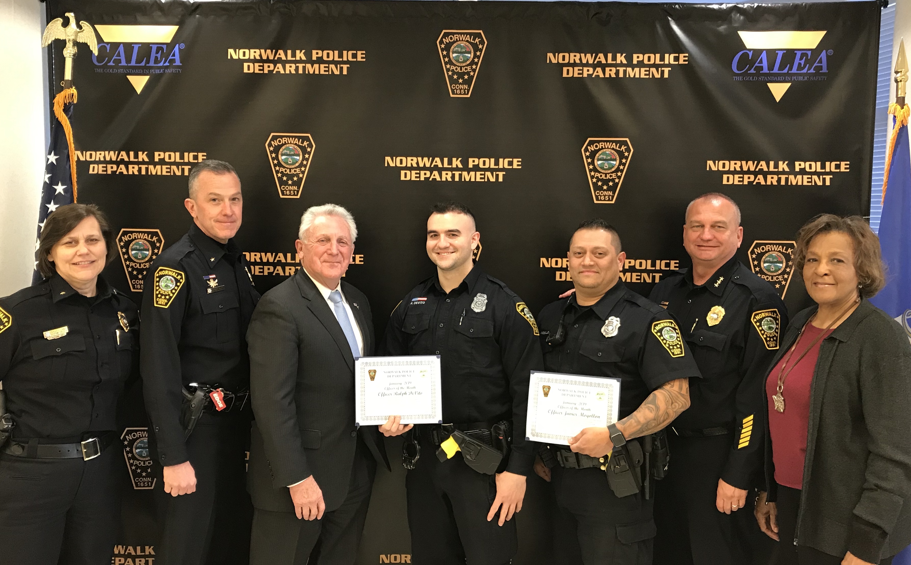Norwalk News Police Officers of the Month