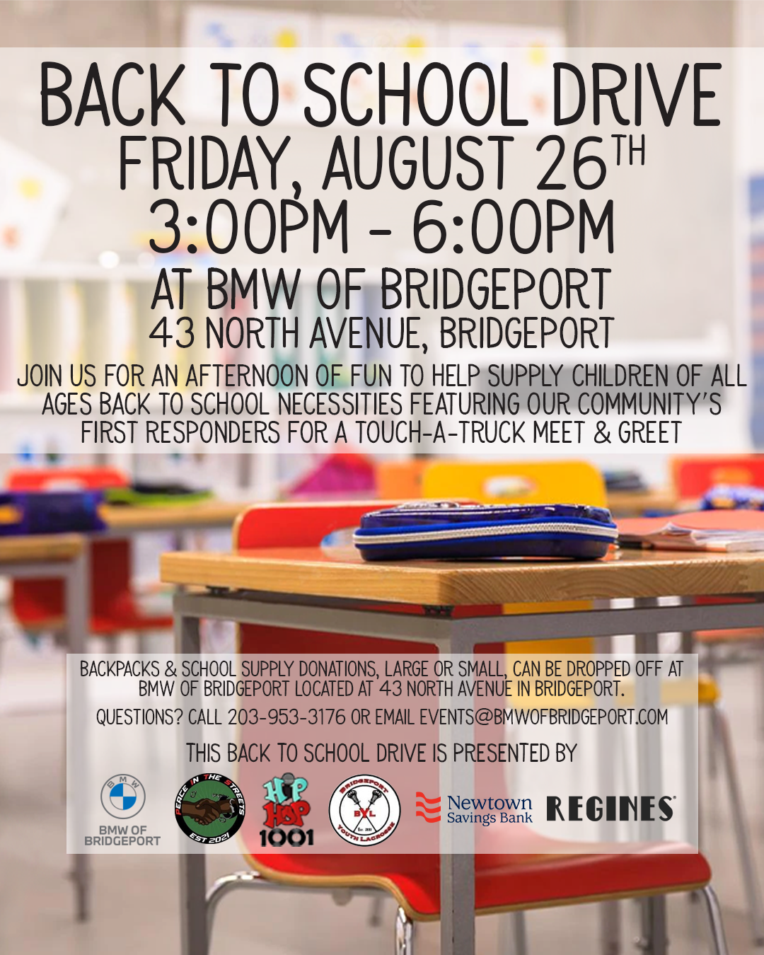 WESTPORT POLICE DEPARTMENT’S 2022 BACK TO SCHOOL SAFETY CAMPAIGN