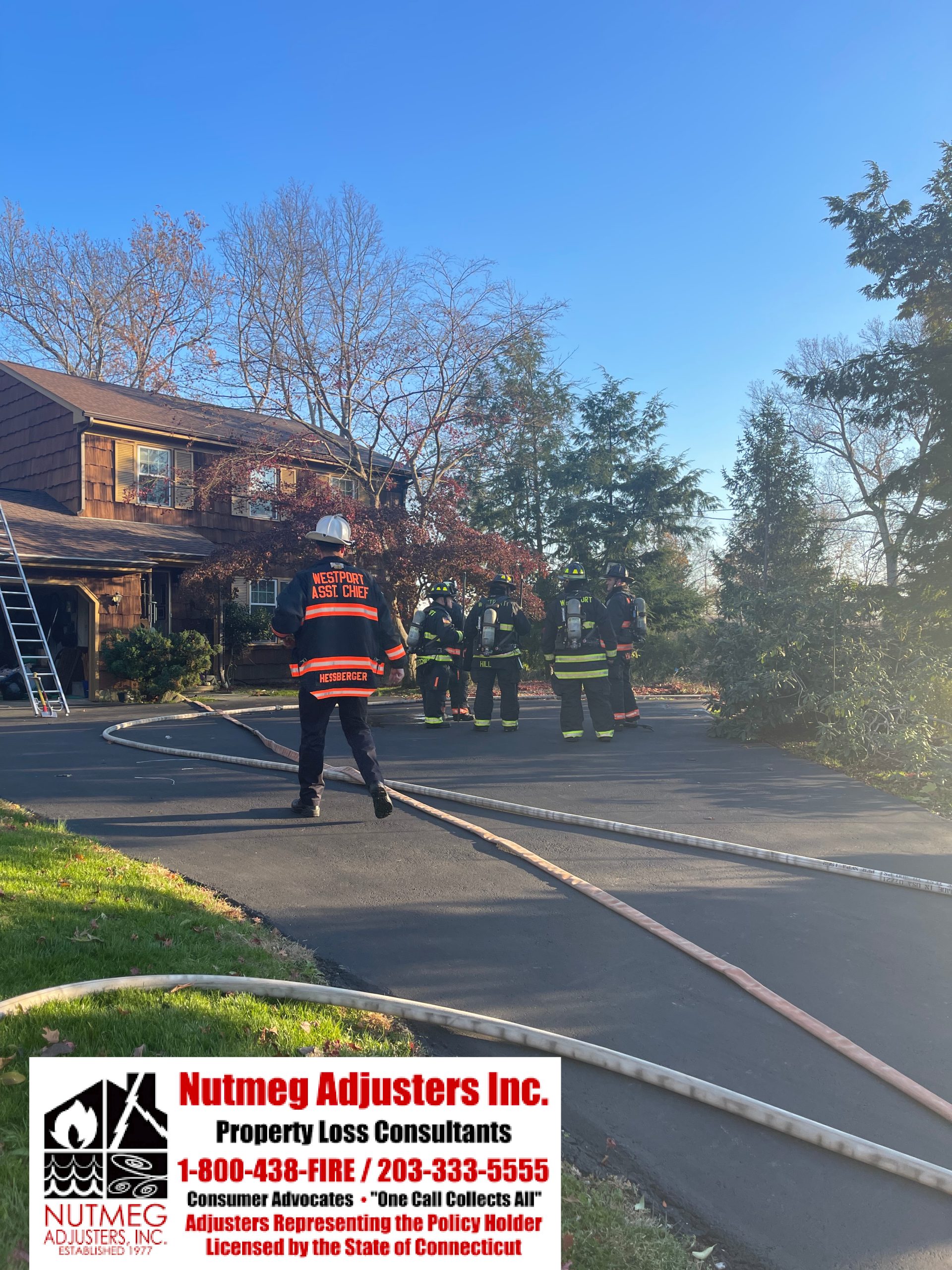 Westport News Fire On The Outside Of A House
