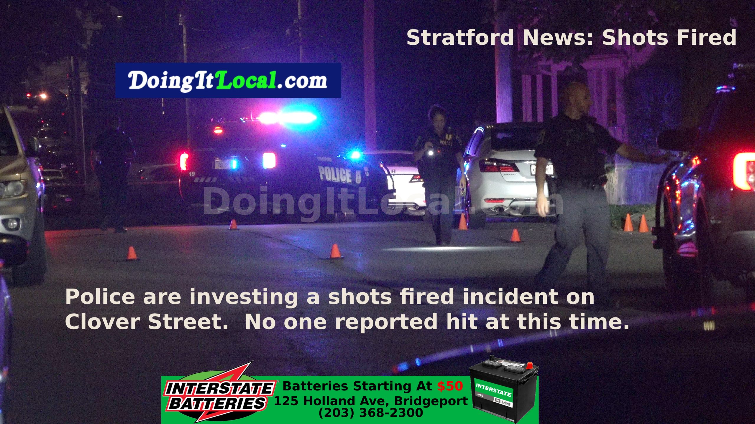 Stratford News Police Investigate Shots Fired Incident
