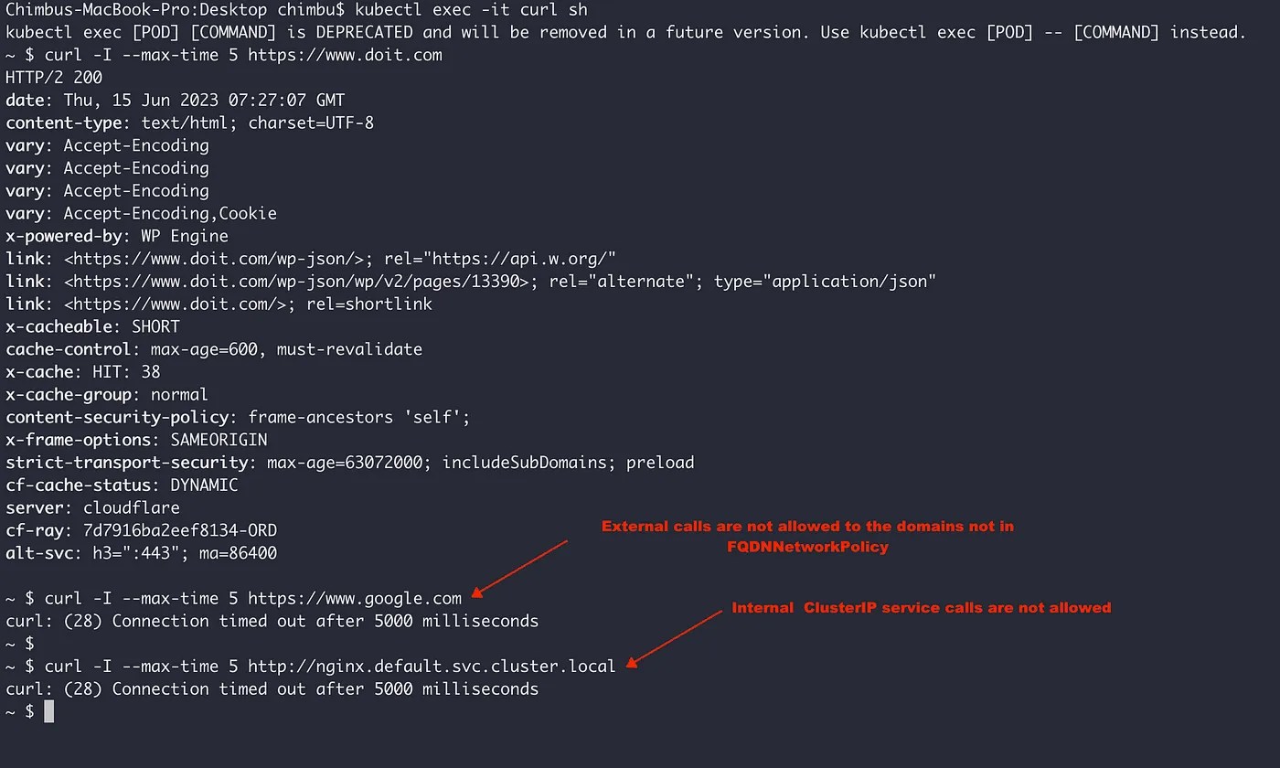 Controlling Pod Egress Traffic with FQDN Network Policies on GKE