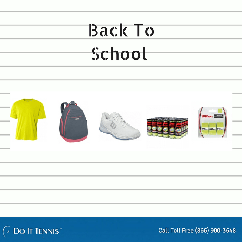 Back To School Essentials for Tennis Players