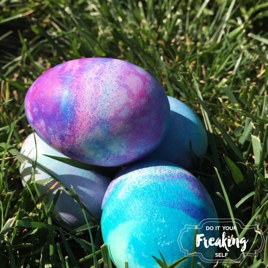 Do It Your Freaking Self Shaving Cream Easter Eggs