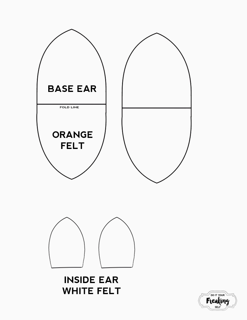 +16 Fox Ears Printable 2023