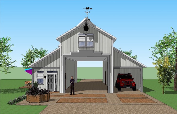 You'll Love This RV Port Home Design. It's Simply Spectacular.