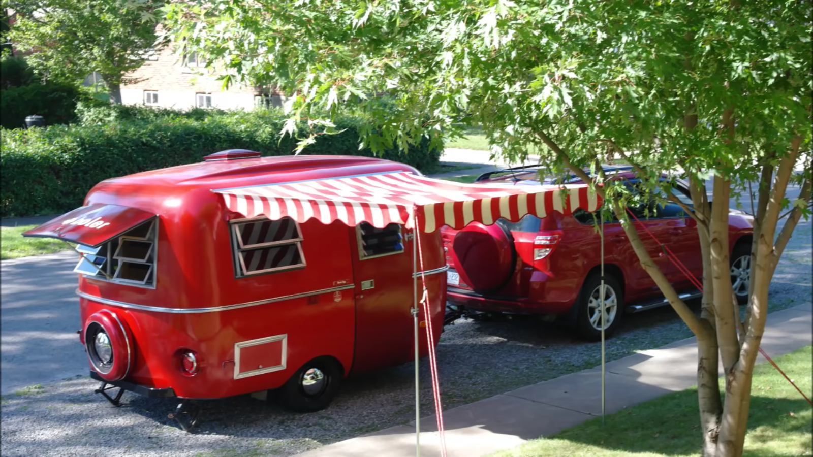 Rare Fiberglass Boler Trailer Renovation [VIDEO]