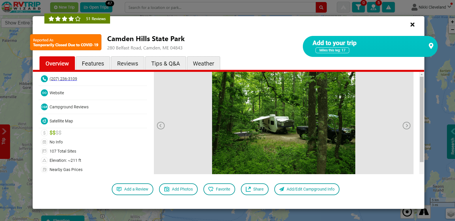How To Use RV Trip Wizard To Plan A Route And Find Campgrounds
