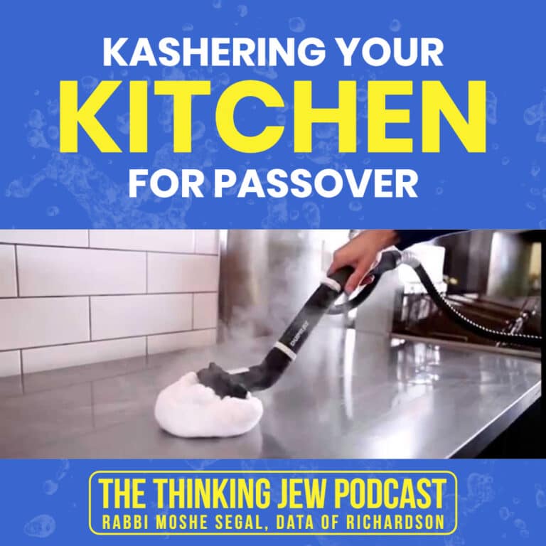 The Thinking Jew Podcast Ep. 69 Kashering Your Kitchen For Passover 2023