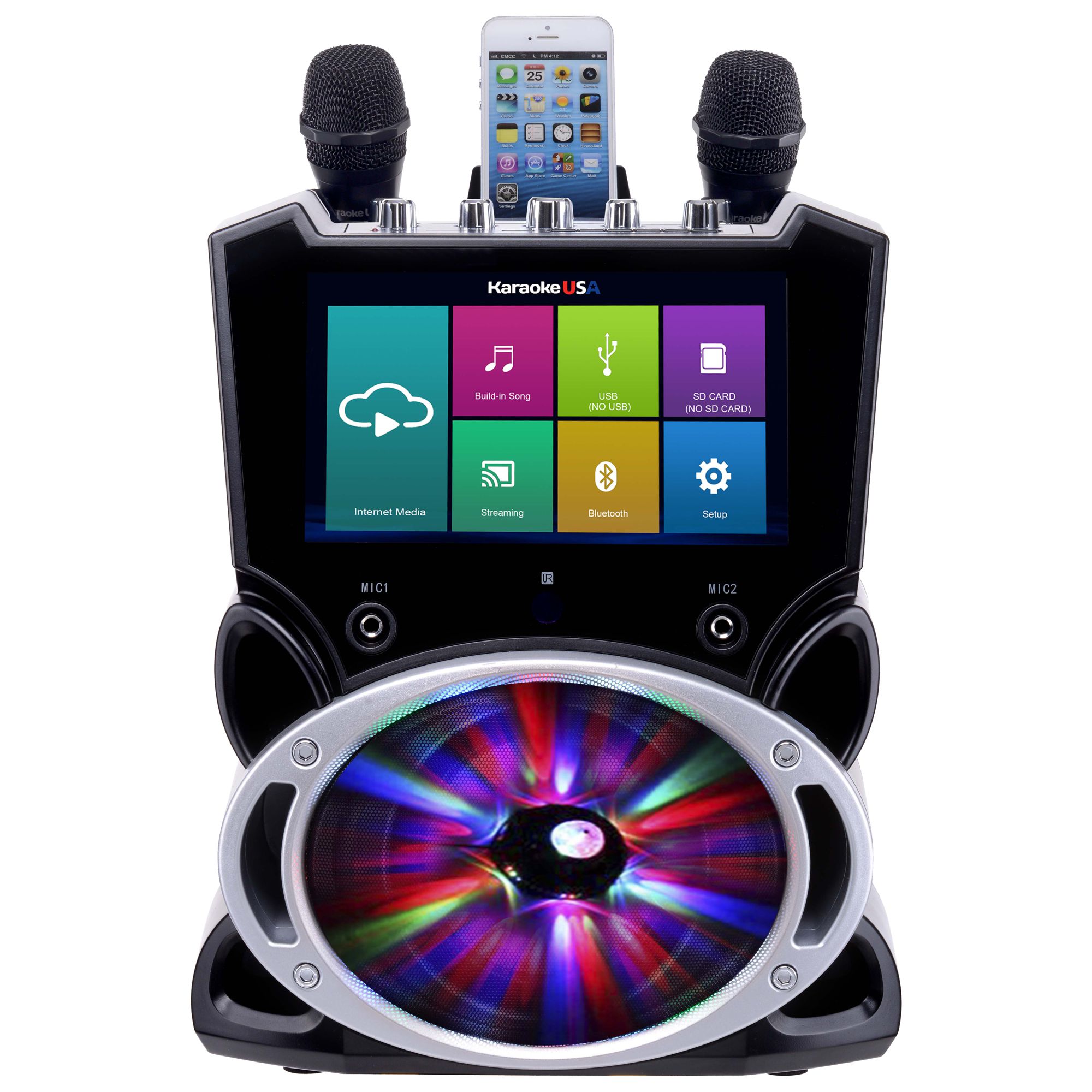 WK849 Complete WiFi Bluetooth Karaoke Machine with 9" Touch Screen