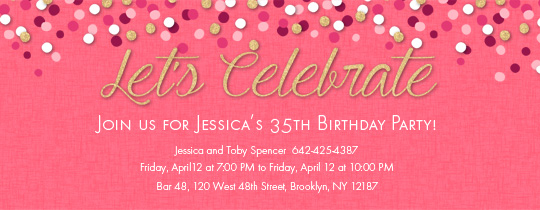 Free Evite Birthday Party Invitations | Dolanpedia