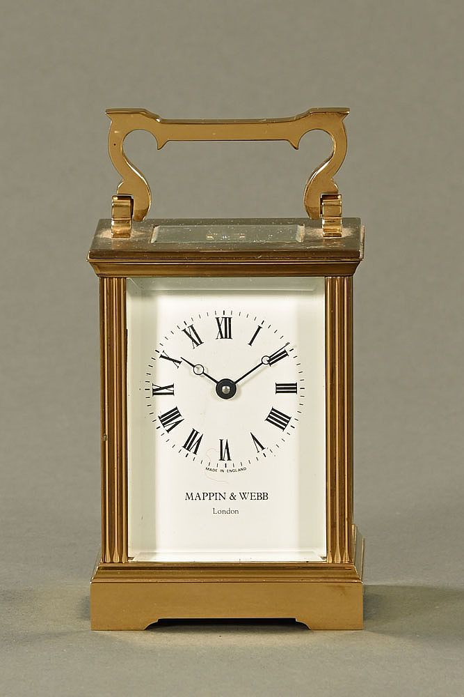 Mappin & b Brass Carriage Clock Dolan's Art Auction House, Ireland