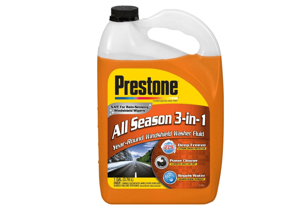 Prestone Deluxe 3in1 Windshield Washer Fluid (1 Gallon) for only 5.