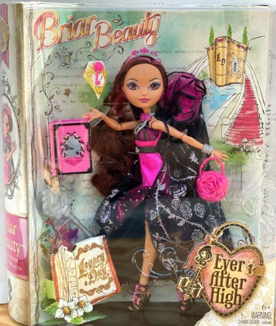 Ever After High Legacy Day Briar Beauty NEW NEVER REMOVED FROM B Doll
